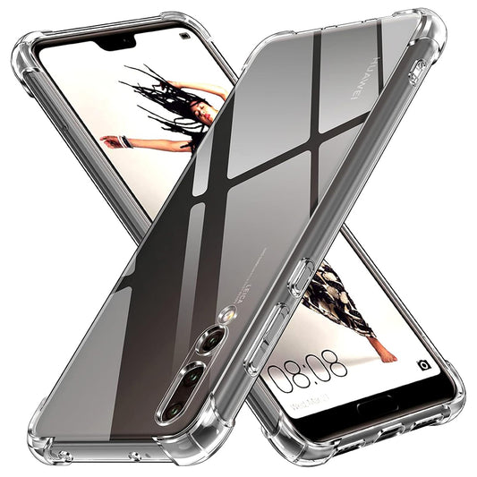 Ovitek za Huawei P20 Pro, Techsuit, Proti udarcem Prozoren, Prosojen