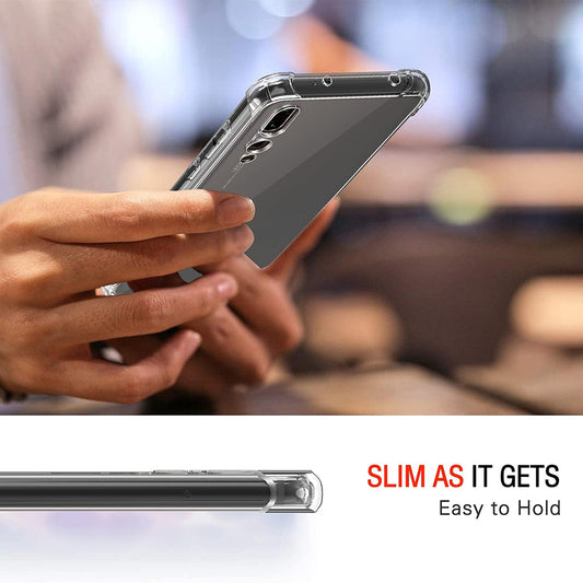 Ovitek za Huawei P20 Pro, Techsuit, Proti udarcem Prozoren, Prosojen