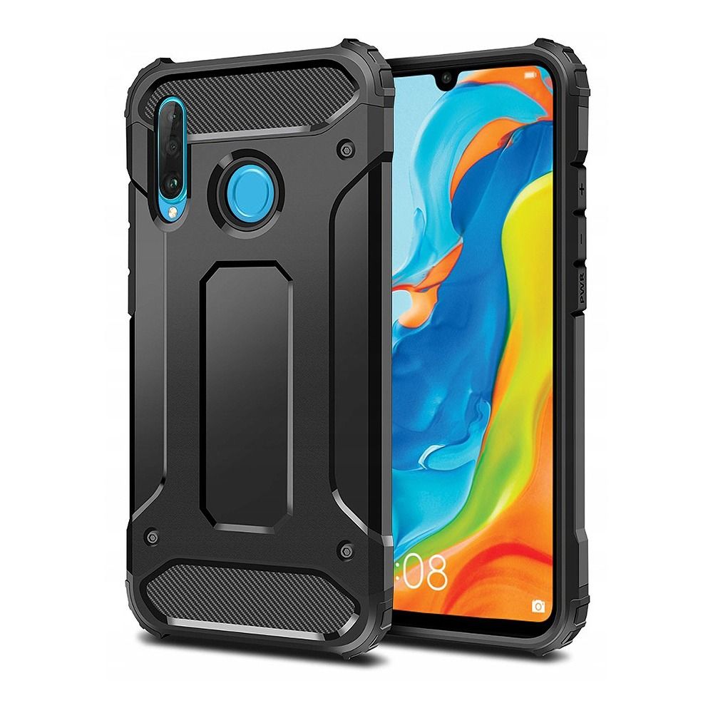 Ovitek za Huawei P30 lite New Edition / P30 lite, OEM, Armor, Črn