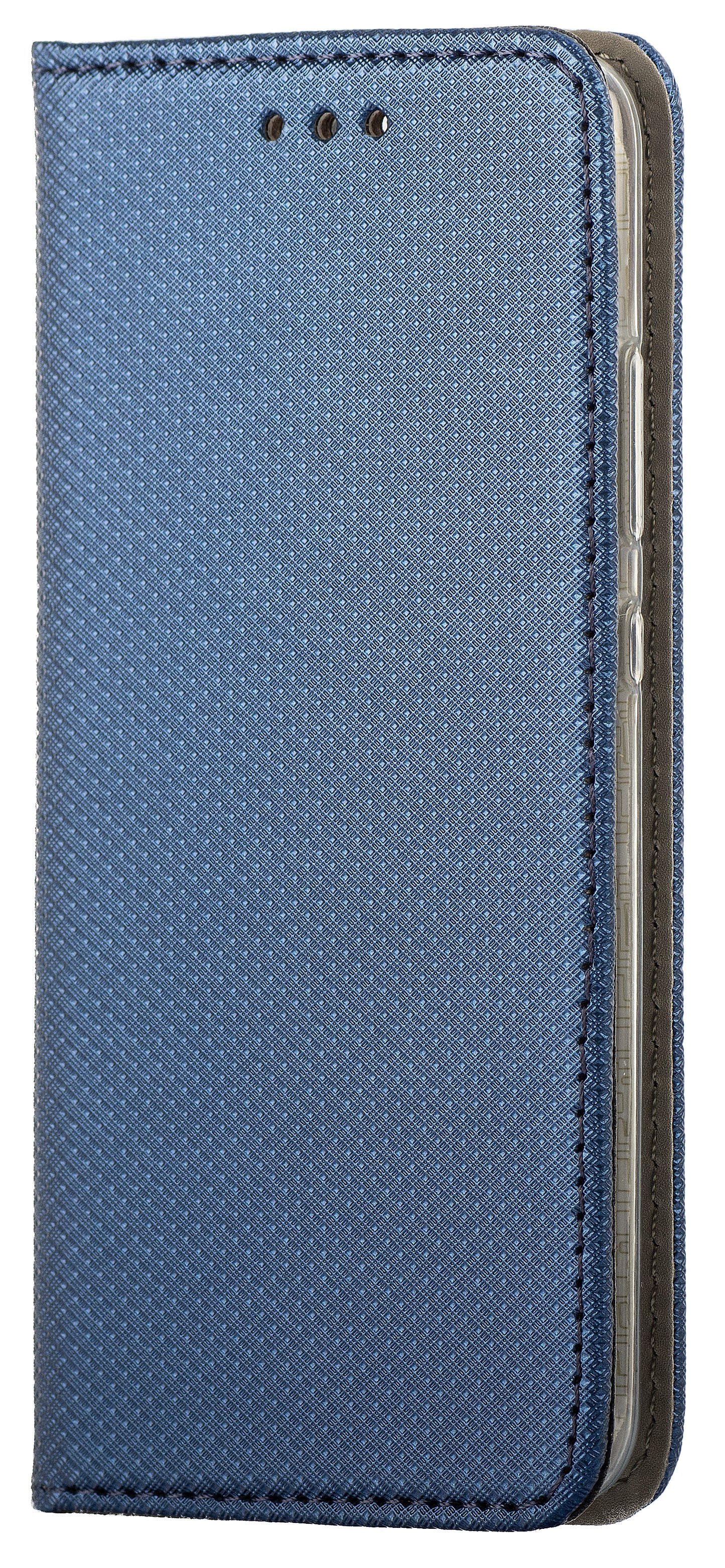 Ovitek za Huawei P30 lite New Edition / P30 lite, OEM, Smart Magnet, temno moder