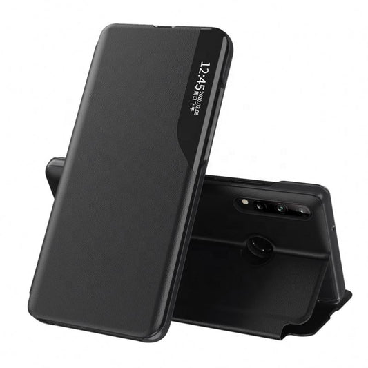 Ovitek za Huawei P30 lite New Edition / P30 lite, Techsuit, eFold, Črn