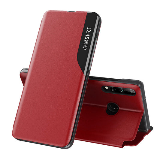Ovitek za Huawei P30 lite New Edition / P30 lite, Techsuit, eFold, Rdeč