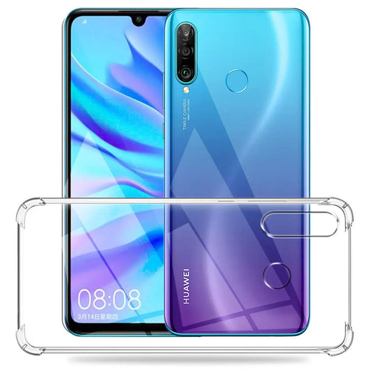 Ovitek za Huawei P30 lite New Edition / P30 lite, Techsuit, Proti udarcem Prozoren