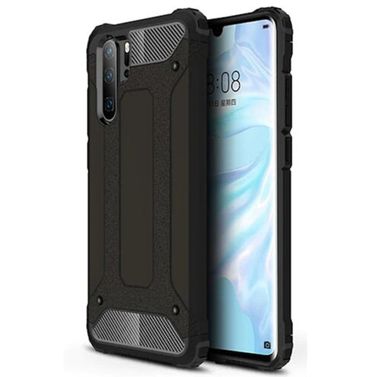 Ovitek za Huawei P30 Pro New Edition / P30 Pro, Techsuit, Hybrid Armor, Črn