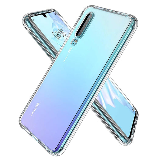 Ovitek za Huawei P30, Techsuit, Proti udarcem Prozoren