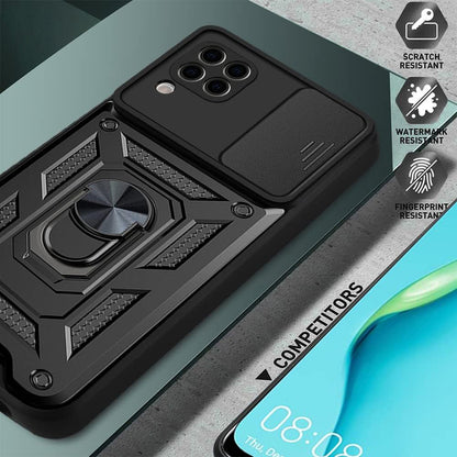 Ovitek za Huawei P40 lite 4G, Techsuit, CamShield, Črn