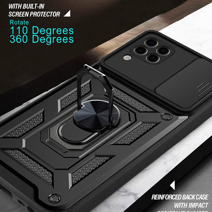 Ovitek za Huawei P40 lite 4G, Techsuit, CamShield, Črn