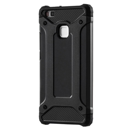 Ovitek za Huawei P9 lite (2016), Techsuit, Hybrid Armor, Črn