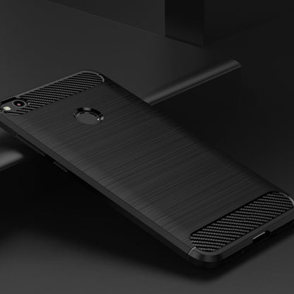 Ovitek za Huawei P9 Lite (2017) / P8 Lite (2017), Techsuit, Karbon, Črn