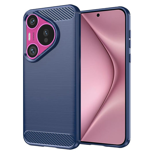 Ovitek za Huawei Pura 70, Techsuit, Karbon, Modra
