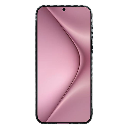 Ovitek za Huawei Pura 70, Techsuit, Carbonite FiberShell, Črno Siva