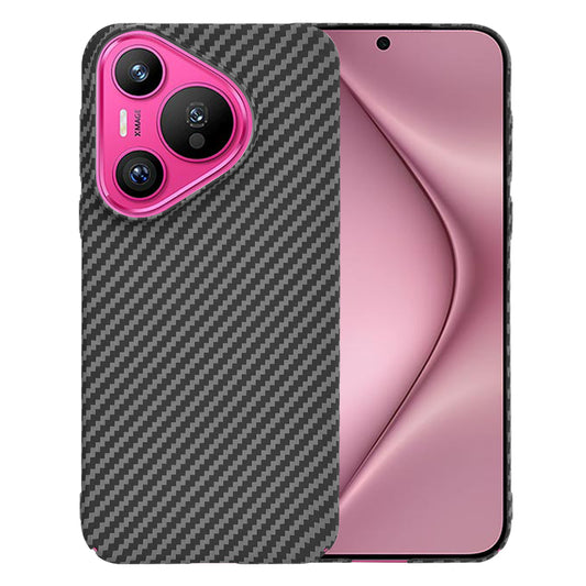 Ovitek za Huawei Pura 70, Techsuit, Carbonite FiberShell, Črn