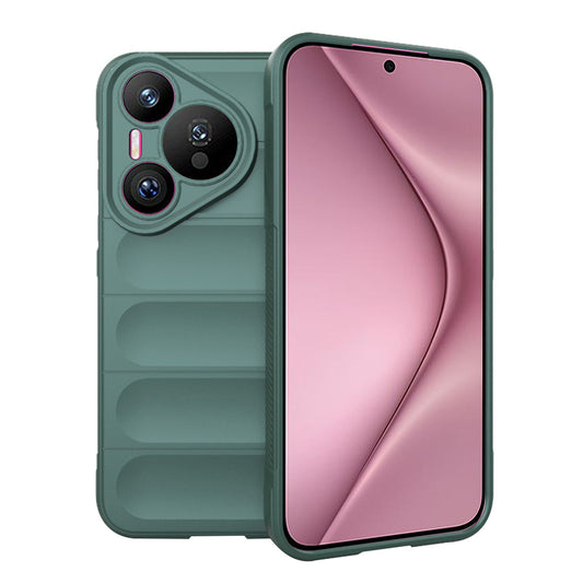 Ovitek za Huawei Pura 70, Techsuit, Magic Shield, Zeleno