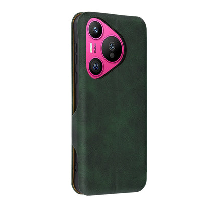 Ovitek za Huawei Pura 70, Techsuit, Safe Wallet Plus, Zeleno