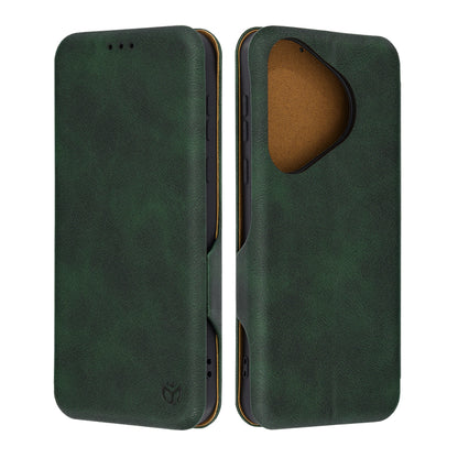 Ovitek za Huawei Pura 70, Techsuit, Safe Wallet Plus, Zeleno