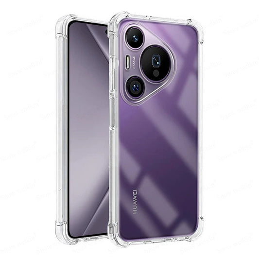 Ovitek za Huawei Pura 70, Techsuit, Proti udarcem Prozoren