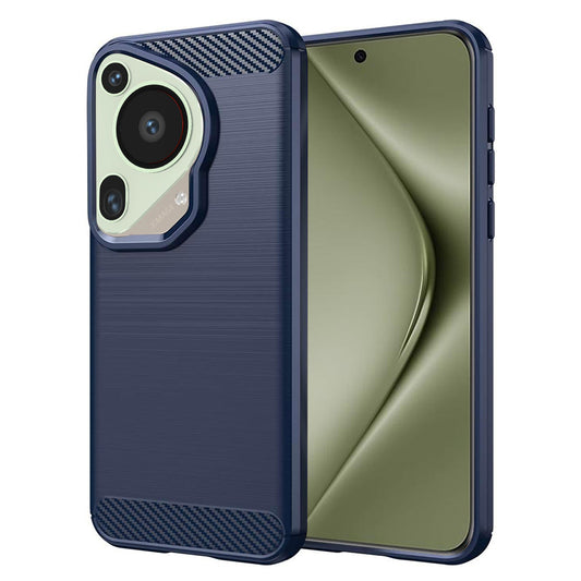 Ovitek za Huawei Pura 70 Ultra, Techsuit, Karbon, Modra