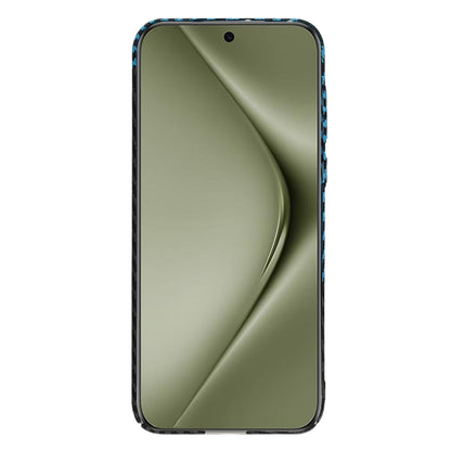 Ovitek za Huawei Pura 70 Ultra, Techsuit, Carbonite FiberShell, Črno Modra