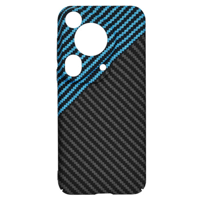 Ovitek za Huawei Pura 70 Ultra, Techsuit, Carbonite FiberShell, Črno Modra