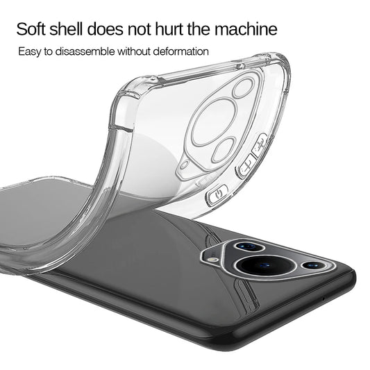 Ovitek za Huawei Pura 70 Ultra, Techsuit, Proti udarcem Prozoren, Prosojen