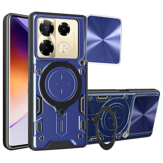 Ovitek za Infinix Note 40 Pro+, Techsuit, CamGuard Pro, modra