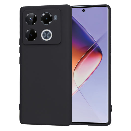 Ovitek za Infinix Note 40 Pro+, Techsuit, SoftFlex, Črn