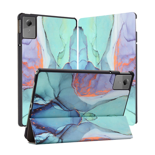 Ovitek za Lenovo Idea Tab 11, Techsuit, FoldPro Green Time, večbarven