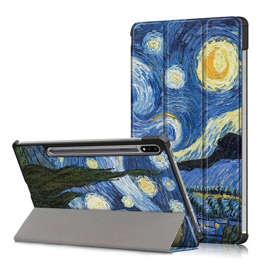 Ovitek za Lenovo Idea Tab 11, Techsuit, FoldPro Starry Night, večbarven