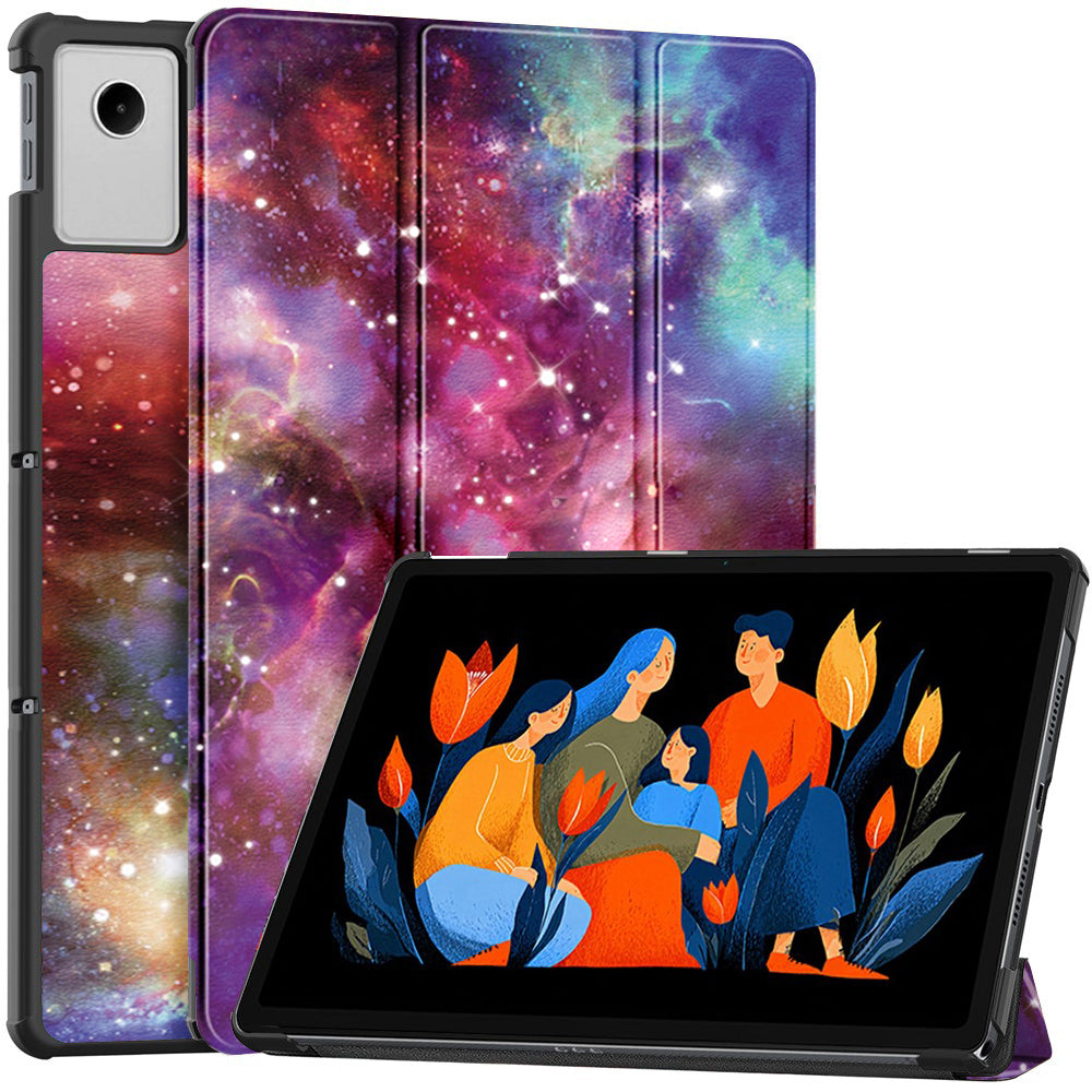 Ovitek za Lenovo Idea Tab Plus, Techsuit, FoldPro Galaxy, Večbarvno