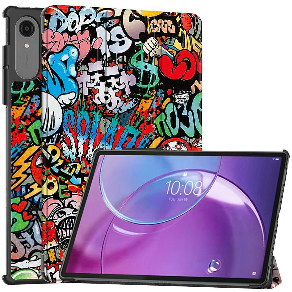 Ovitek za Lenovo Idea Tab Pro Gen 2, Techsuit, FoldPro Urban Vibe, večbarven