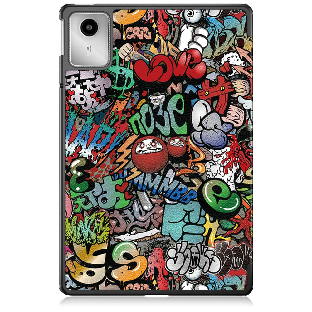 Ovitek za Lenovo Tab M11, Techsuit, FoldPro Urban Vibe, večbarven