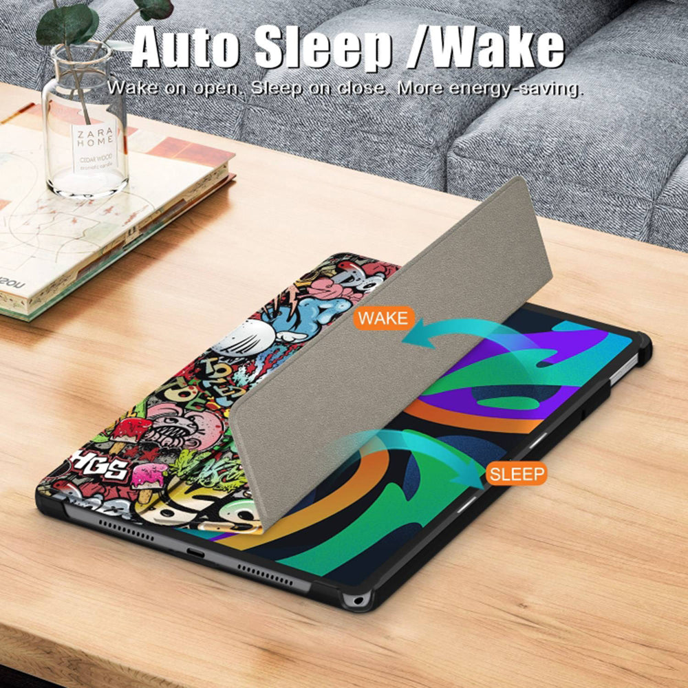 Ovitek za Lenovo Tab M11, Techsuit, FoldPro Urban Vibe, večbarven
