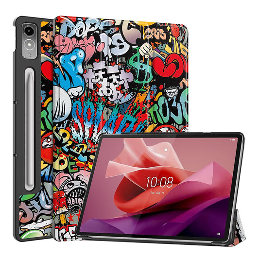 Ovitek za Lenovo Tab P12, Techsuit, FoldPro Urban Vibe, večbarven