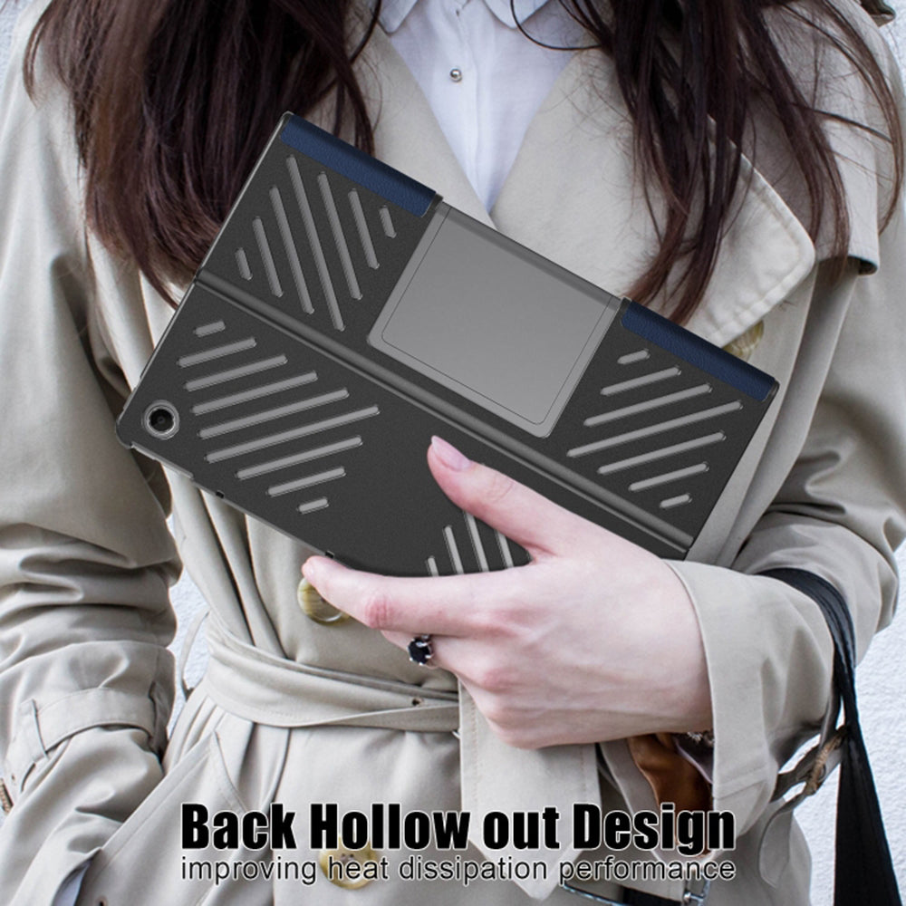 Ovitek za Lenovo Tab Plus 11,5-palčni, Techsuit, FoldPro, modra