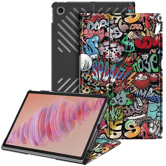 Ovitek za Lenovo Tab Plus 11,5-palčni, Techsuit, FoldPro Urban Vibe, večbarven