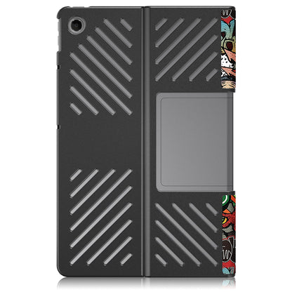 Ovitek za Lenovo Tab Plus 11,5-palčni, Techsuit, FoldPro Urban Vibe, večbarven