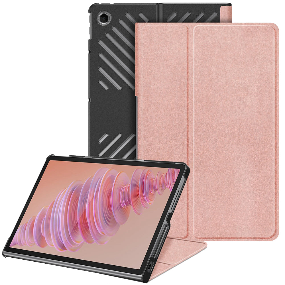 Ovitek za Lenovo Tab Plus, Techsuit, FoldPro, roza