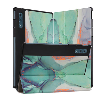 Ovitek za Lenovo Yoga Tab Plus, Techsuit, FoldPro Green Time, večbarven