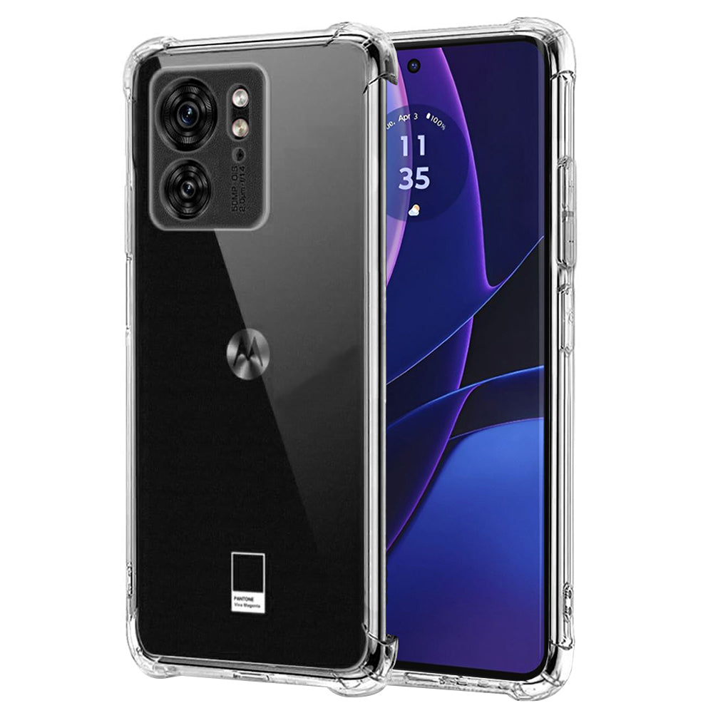Ovitek za Motorola Edge (2023) / Edge 40, Techsuit, Prosojen, Odpornost proti udarcem