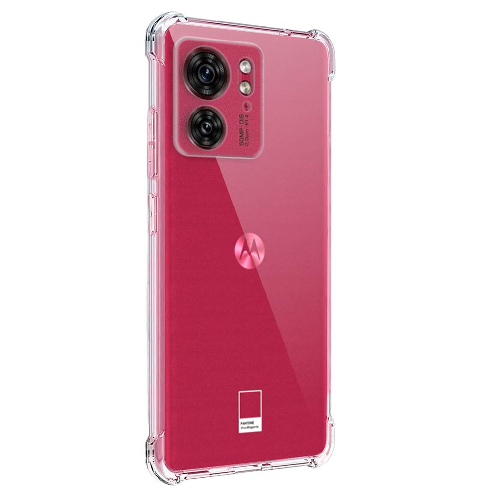 Ovitek za Motorola Edge (2023) / Edge 40, Techsuit, Prosojen, Odpornost proti udarcem