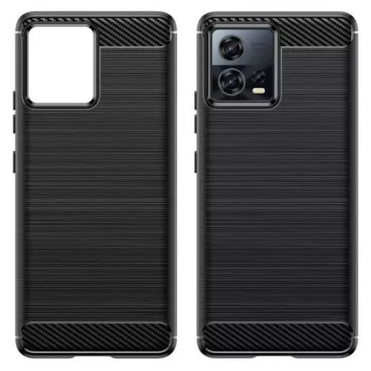 Ovitek za Motorola Edge 30 Fusion, Techsuit, Karbon, Črn