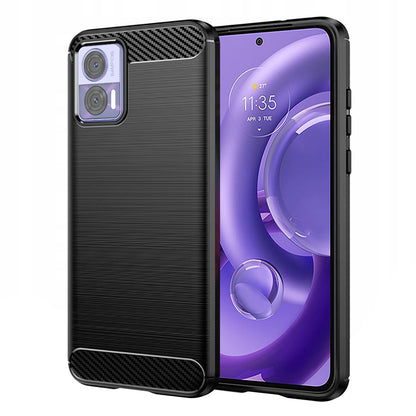 Ovitek za Motorola Edge 30 Neo, Techsuit, Karbon, Črn