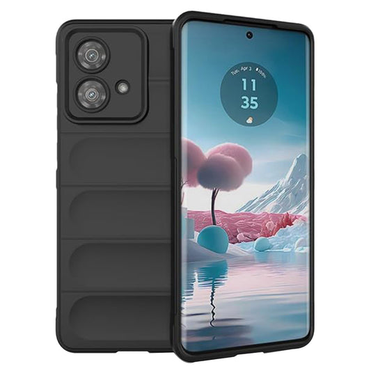 Ovitek za Motorola Edge 40 Neo, Techsuit, Magic Shield, Črn
