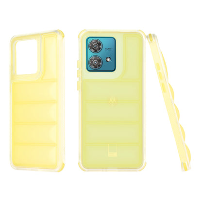 Ovitek za Motorola Edge 40 Neo, Techsuit, Wave Shield, rumen