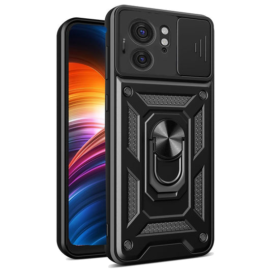 Ovitek za Motorola Edge 40, Techsuit, CamShield, Črn