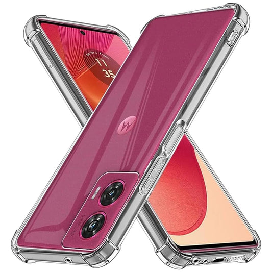 Ovitek za Motorola Edge 50 Fusion, Techsuit, Proti udarcem Prozoren