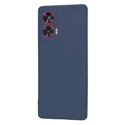 Ovitek za Motorola Edge 50 Fusion, Techsuit, SoftFlex, Mornarsko modra