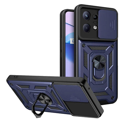 Ovitek za Motorola Edge 50 Pro, Techsuit, CamShield, modra