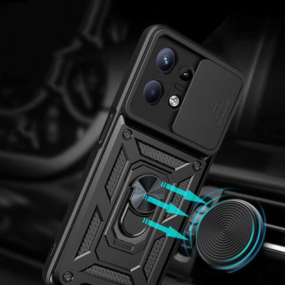 Ovitek za Motorola Edge 50 Pro, Techsuit, CamShield, modra