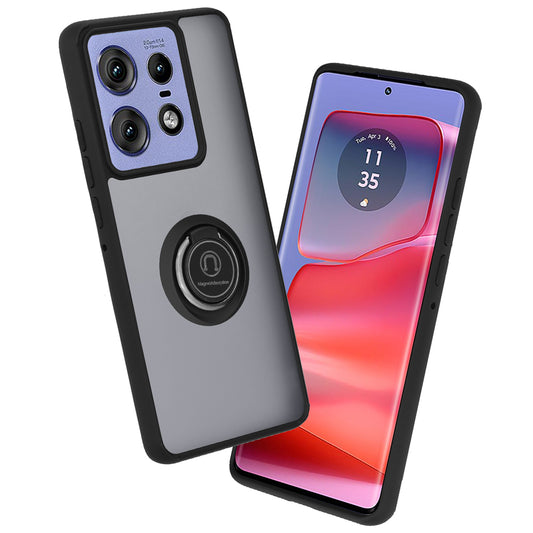 Ovitek za Motorola Edge 50 Pro, Techsuit, Glinth, Črn